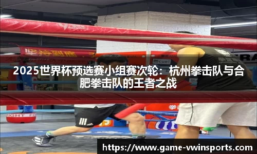 2025世界杯预选赛小组赛次轮：杭州拳击队与合肥拳击队的王者之战
